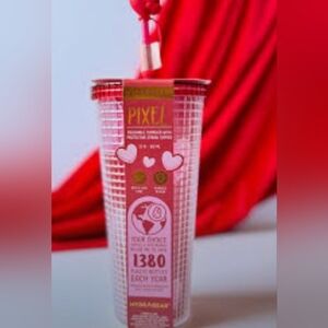 HYDRAGEAR-PIXEL Reusable Floral-Bow 22oz Tumbler.🎀